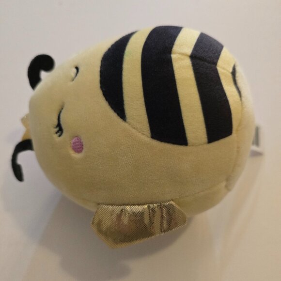 Squishmallow 5" Sunny Queen Bee Smiling Eyes Gold Wings Insect Plush - Picture 7 of 9